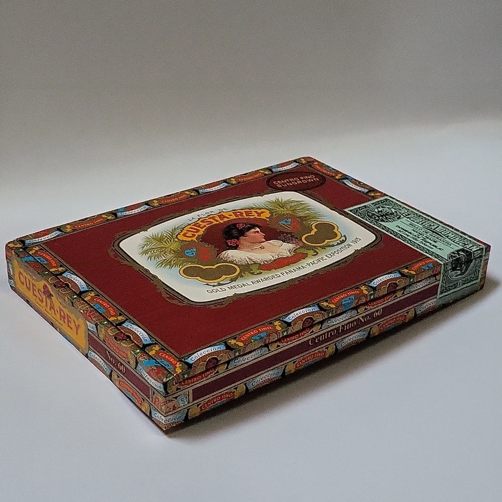 Cuesta-Rey Red Wooden Empty Cigar Craft Box
